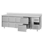 GGM Gastro | Koelwerkbank ECO - 2230x700mm - met 8 laden & |, Zakelijke goederen, Horeca | Keukenapparatuur, Verzenden, Nieuw in verpakking