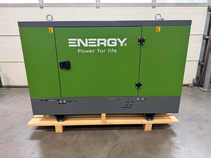 Energy Yanmar 40kva diesel aggregaat stage II, Doe-het-zelf en Verbouw, Aggregaten, 30 kVA of meer, Elektrisch startend, Geluidgedempt