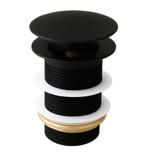 Afvoerplug Mat Zwart Pop up Plug voor Wastafel, Verzenden, Nieuw, Wastafel
