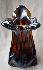 Hand made - Vaas - Glas - Ohrchid mouth