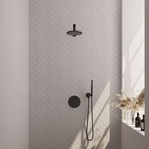 Thermostatische Inbouwdoucheset Brauer Carving Met Ronde, Doe-het-zelf en Verbouw, Sanitair, Kraan, Nieuw, Chroom, Ophalen of Verzenden
