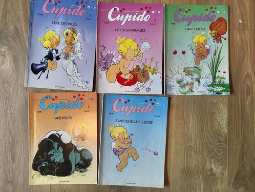 Cupido stripboeken | Cauvin | Los te koop | Humor Strips, Boeken, Stripboeken, Gelezen, Complete serie of reeks, Verzenden