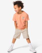 HEMA Kinder korte broek beige korting, Verzenden, Nieuw