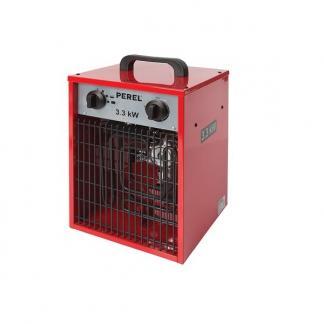 Ventilatorkachel | Perel (3300 watt, Ruimtes tot 38 m²), Doe-het-zelf en Verbouw, Verwarming en Radiatoren, Nieuw, Verzenden