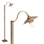 Lantaarn Koper Stallamp Vienna E27 weersbestendig IP44, Tuin en Terras, Buitenverlichting, Verzenden, Nieuw