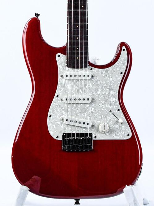 Lukas Sedlacek Classic S Crimson Red 2022, Muziek en Instrumenten, Snaarinstrumenten | Gitaren | Elektrisch, Gebruikt, Ophalen of Verzenden