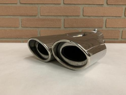 Uitlaat Sierstuk RVS Dubbel ovaal – 2 x 88X65mm RECHTS, Auto-onderdelen, Overige Auto-onderdelen, Nieuw, Ophalen of Verzenden