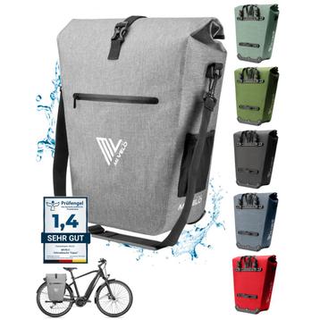 2dekans | MIVELO Fietstas - Waterdicht - 25L - Met Laptopvak beschikbaar voor biedingen