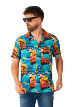 IT Overhemd Korte Mouwen Heren OppoSuits, Hobby en Vrije tijd, Feestartikelen, Nieuw, Verzenden