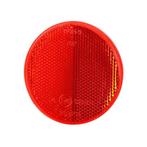 Reflector Rond Met Plakstrip Ø79mm Rood, Auto-onderdelen, Ophalen of Verzenden, Nieuw