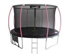 Trampoline - 244 cm - roze zwart - veiligheidsnet - tot 1..., Kinderen en Baby's, Ophalen of Verzenden, Nieuw