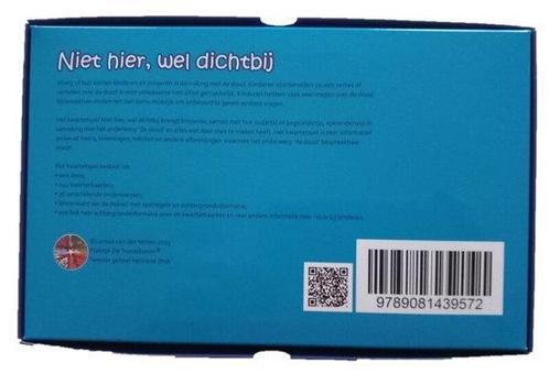 9789081439572 Niet hier, wel dichtbij | Tweedehands, Boeken, Schoolboeken, Zo goed als nieuw, Verzenden