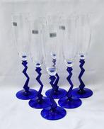 Schott Zwiesel - Champagneglas (6) - Memphis, Zigzag -, Antiek en Kunst