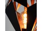 EGLO Carlton 1 - Vloerlamp - Vintage - Zwart/Koper, Verzenden, Zo goed als nieuw
