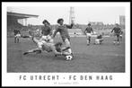 Vintage voetbal Utrecht | FC Utrecht | Galgenwaard | Poster, Huis en Inrichting, Woonaccessoires | Schilderijen, Tekeningen en Foto's