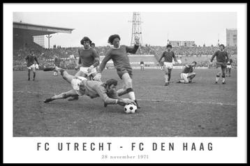 Vintage voetbal Utrecht | FC Utrecht | Galgenwaard | Poster beschikbaar voor biedingen