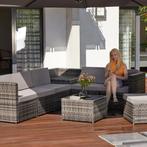 Wicker loungeset Verona - zwart, Tuin en Terras, Tuinsets en Loungesets, Nieuw, Verzenden