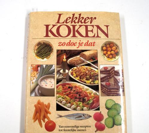 Boek Lekker koken zo doe je dat CM906, Boeken, Kookboeken, Gelezen, Verzenden