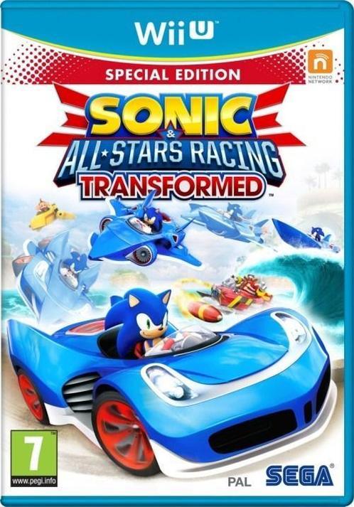 Sonic & All-Stars Racing Transformed Special Edition - Wii U, Spelcomputers en Games, Games | Nintendo Wii U, 1 speler, Zo goed als nieuw