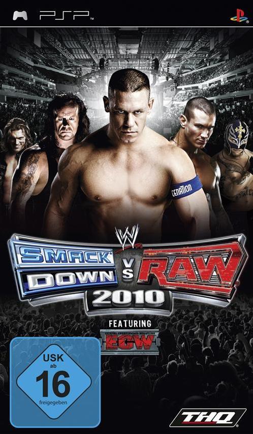 WWE SmackDown vs. Raw 2010-Duits (PSP) Gebruikt, Spelcomputers en Games, Games | Sony PlayStation Portable, Zo goed als nieuw
