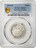 Duitsland, Beieren Wilhelm II. 1 Mark 1915 - PCGS MS65