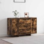 vidaXL Dressoir met lade Gerookt eiken 120 x 41 x 75 cm, Verzenden, Nieuw, Overige houtsoorten, Minder dan 50 cm