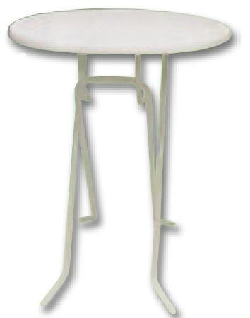 Statafel inklapbaar met wit blad Ø 85 x 110 cm, Zakelijke goederen, Horeca | Keukenapparatuur, Verzenden