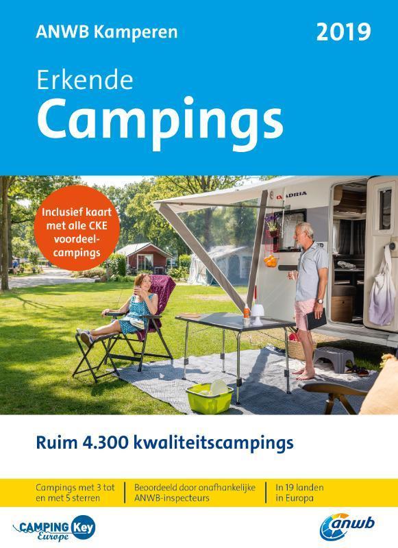 Erkende campings 2019 / ANWB kamperen 9789018044497 ANWB, Boeken, Reisgidsen, Zo goed als nieuw, Verzenden