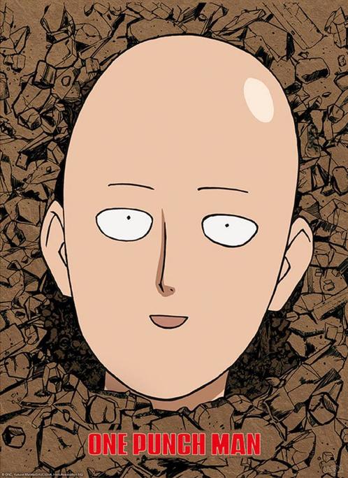 Poster One Punch Man Smile 38x52cm, Verzamelen, Posters, Nieuw, A1 t/m A3, Verzenden