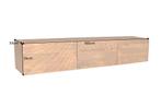 Massief houten tv-meubel SCORPION 160cm bruine mango, Ophalen of Verzenden, Nieuw