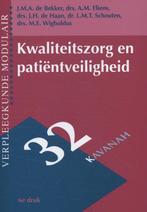 9789057401275 Verpleegkunde modulair 32 - Kwaliteitszorg ..., Verzenden, Zo goed als nieuw, Jacques de Bekker