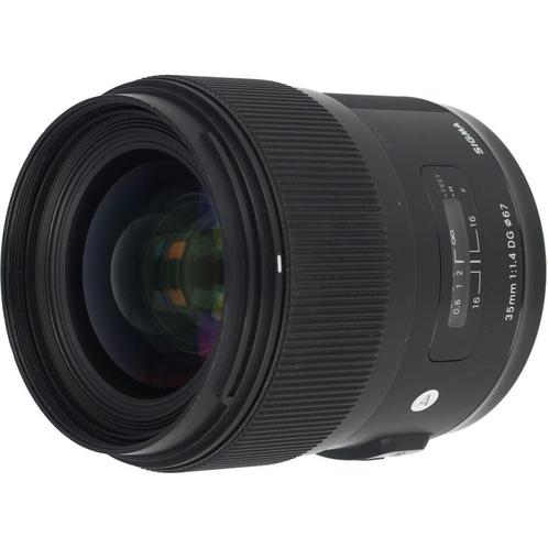 Sigma 35mm F/1.4 ART DG HSM Nikon FX | Tweedehands, Audio, Tv en Foto, Fotocamera's Digitaal, Gebruikt, Overige Merken, Verzenden