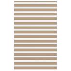vidaXL Zebra Blind 145x200 cm stofbreedte 140,9 cm polyester, Huis en Inrichting, Verzenden, Nieuw, Bruin