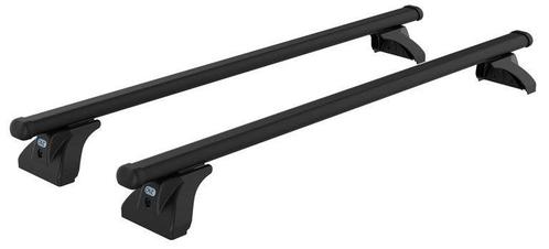 Zwart stalen dakdragers Ford Transit Custom 2012-2023  Cruz, Auto diversen, Dakdragers, Nieuw, Verzenden