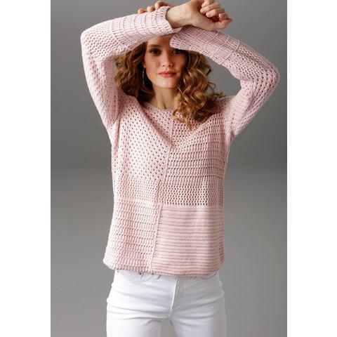 Aniston CASUAL Trui met ronde hals met trendy gemixte, Kleding | Dames, Truien en Vesten, Nieuw, Verzenden