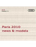 2010 AUDI PARIJS PERSMAP DUITS, Boeken, Auto's | Folders en Tijdschriften, Nieuw, Audi, Author