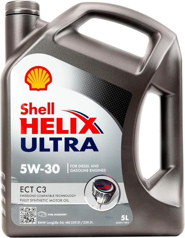 Motorolie Shell Helix Ultra ECT 5W30 C3 5L, Auto-onderdelen, Motor en Toebehoren, Verzenden