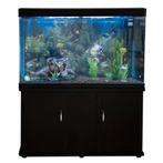 Aquarium 300 L Zwart + Meubel - Starterset - naturel grind, Verzenden, Nieuw