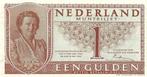 Bankbiljet 1 gulden 1949 Juliana UNC, Postzegels en Munten, Bankbiljetten | Nederland, Verzenden