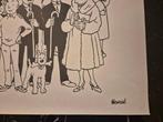 Hergé - Affiche publicitaire Tintin – Hergé – Famille Hergé, Nieuw