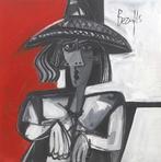 Jean-Luc Beaufils (1953), Femme cubiste au chapeau