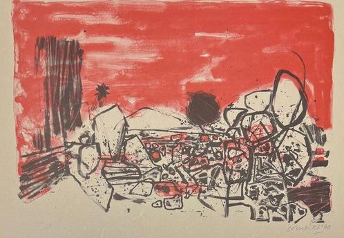 Corneille (1922-2010) - Dans le Désert, Antiek en Kunst, Antiek | Overige Antiek