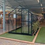 Royal Well Tuinkas 360x212 cm  zwart met veiligheidsglas, Tuin en Terras, Kweekkas, Zo goed als nieuw, Glas, Ophalen
