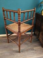 Bijzetstoel - Hout - Antieke “Bobbin” Spinders