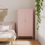 Lockerkast | Kledingkast | 90x50x180cm | Metaal | Roze, Verzenden, Nieuw