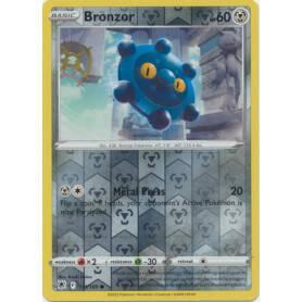 Bronzor 111/189 Reverse Holo Astral Radiance, Hobby en Vrije tijd, Verzamelkaartspellen | Pokémon, Losse kaart, Nieuw, Foil, Ophalen of Verzenden