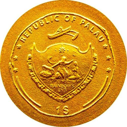 Palau. 1 Dollar 2011 Aureus of the Emperor Claudius,, Postzegels en Munten, Munten | Europa | Niet-Euromunten