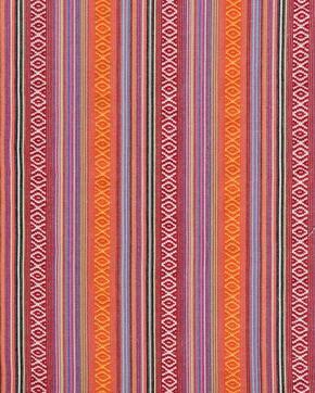 Polyester Ibiza Mexico Rood/Oranje, Hobby en Vrije tijd, Stoffen en Lappen, Rood, Nieuw