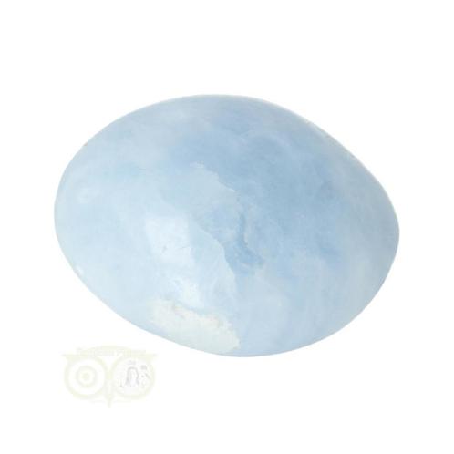 Blauwe Calciet handsteen Nr 57 - 68  gram - Madagaskar, Sieraden, Tassen en Uiterlijk, Edelstenen, Nieuw, Verzenden