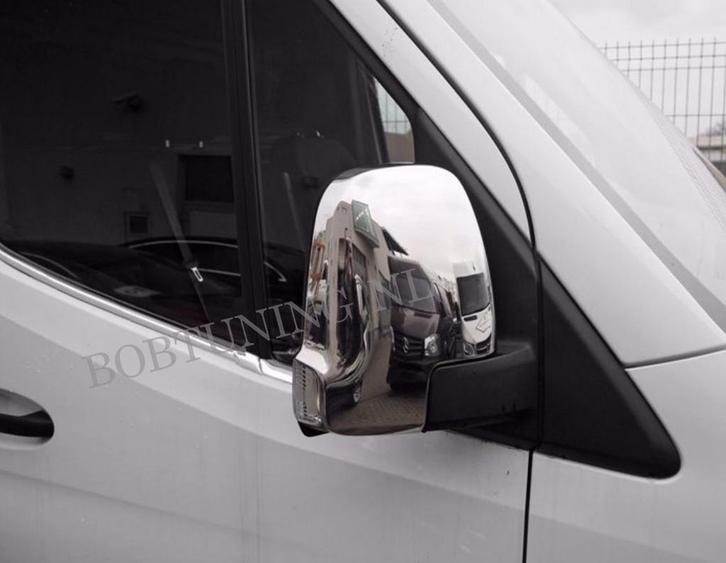 Rvs raamlijsten Mercedes sprinter w907 w910 2018-, Auto-onderdelen, Carrosserie en Plaatwerk, Ophalen of Verzenden